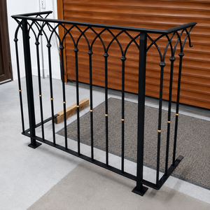 Custom Wrought <b>Iron</b> Balcony Railing Designs That Perfectly Combine Modern Luxury, Timeless Elegance and Superior Safety - Product Image 4