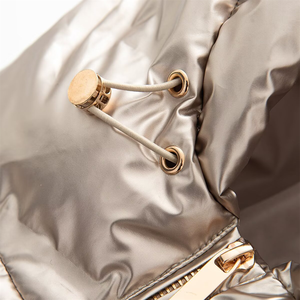 Chaqueta de algodón grueso con capucha corta, cortavientos y transpirable para mujer, estilo elegante y adelgazante, nueva colección invierno 2026 - Product Image 6