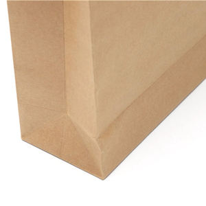 Bolsas de compras de papel kraft personalizadas con asas, ecológicas y duraderas, ideales para comercio minorista y embalaje. - Product Image 4