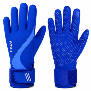 Gants de sport aquatiques EKIN, à doigts entiers, antidérapants, respirants, séchage rapide, sangle de poignet réglable, unisexe, bleu - Product Image 4
