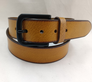 Cinturón Casual de Cuero Genuino Hecho a Mano, Elegante y Moderno, de Bajo Precio, Duradero, para Hombre, Uso Diario, Hebilla de Acero Suave de Primera Calidad - Product Image 5