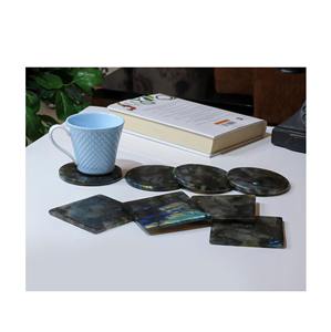 Juego de Posavasos Ecológicos de Cuerno de Búfalo, Vajilla Natural Hecha a Mano para Tazas de Café y Té, Uso Doméstico - Product Image 2