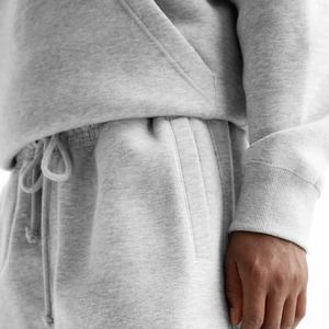 Ensemble de survêtement unisexe streetwear, pantalon de jogging et sweat à capuche oversize pour homme, en polyester et coton, effet délavé, impression personnalisée - Product Image 3