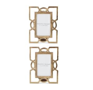 Cadre photo en aluminium finition gris foncé, à suspendre, pour anniversaire, Ramadan, élégant, moderne, simple, style américain, décoration - Product Image 1