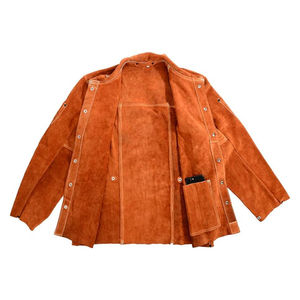 Vestes en cuir de soudeur pour hommes de qualité originale, fabricant pakistanais, veste en cuir de soudeur pour l'hiver - Product Image 4