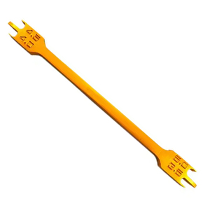 Yellow Color Coated Medical Grade Stainless Steel Manual Orthodontic Dental Bracket Positioning Height <b>Gauge</b> Surgical - Product Image 4