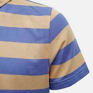 เสื้อโปโลชายผ้าฝ้าย PK ลายทาง พร้อมรับผลิตตามแบบ แบรนด์ส่วนตัว ราคาขายส่ง คุณภาพดี ทันสมัย แฟชั่นยอดนิยม - Product Image 4