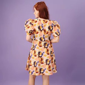 Vestido Midi Elegante para Mujer, Ropa Casual Sólida con Cuello Profundo, Vestidos de Playa con Estampado Floral, Vestido Midi con Estampado Floral para Mujer - Product Image 1