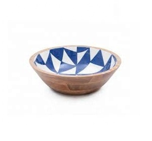 Bol cuisine en bois manga imprimé, pour Restaurant hôtel, maison, meilleur qualité, Z F artisanat - Product Image 1