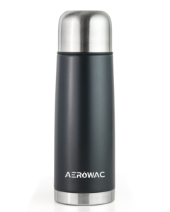 Insulated stainless steel water <b>bottle</b> with temperature retention hand strap leakproof reusable travel <b>flask</b> for hiking camping - Product Image 1