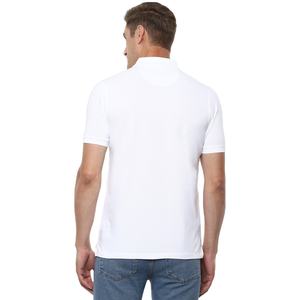 Chemise décontractée d'été pour homme en maille de haute qualité, respirante, en coton, motif uni, logo personnalisé, écologique, grande taille - Product Image 3