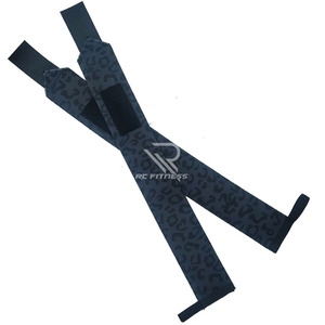 Professional Fitness Wrist Wraps Custom Logo Adjustable Gym Weightlifting Support Straps - Product Image 3