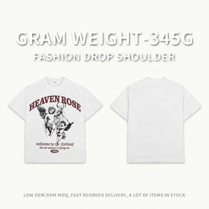 เสื้อยืดผู้ชายลำลองพิมพ์ลายกราฟิก ผ้าฝ้าย 100% ระบายอากาศได้ดี คอกลม นุ่มสบาย รับทำโลโก้ สตรีทแวร์ ขายส่งจำนวนมาก ผู้ผลิต OEM - Product Image 2