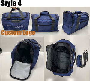 Waterproof Shoe Space Sport Gym Travel Duffel Custom Nylon Canvas Portable Durable Workout Logo <b>Bag</b> Factory Bulk - Product Image 5