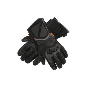 Gants de moto en cuir, unisexes, à doigts entiers, protection sportive, séchage rapide et respirants, toutes saisons - Product Image 4