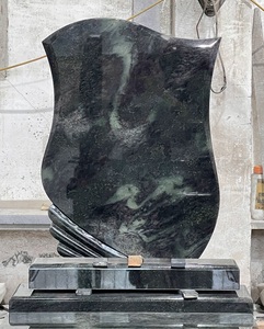 Hongarije Modern Design Begraafplaats Natuurlijke Tropisch Groene Granieten Stenen Grafstenen Kerkhof Grafstenen Monument Gedenkteken - Product Image 4