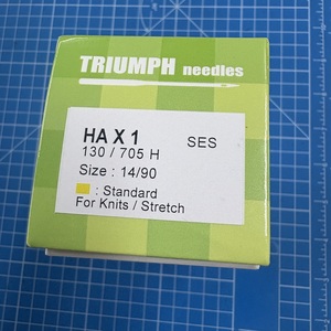 Aiguilles TNC HA X 1 SES, plusieurs tailles disponibles ! Aiguilles pour machines à coudre domestiques et pièces détachées pour machines à coudre de confection, FABRIQUÉES à TAIWAN - Product Image 4