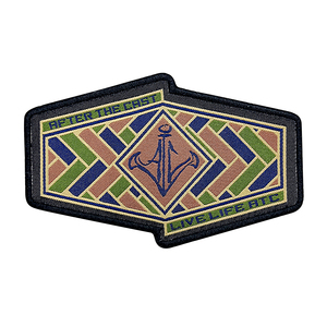 Écussons tissés personnalisés avec emblème d'aigle et écussons tissés pour uniformes, ainsi que des écussons tissés pour logo style denim - Product Image 2