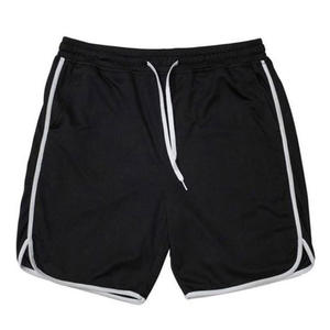 Short MMA pour homme à taille élastique mi-haute, en polyester tricoté teint en pièce, imperméable - Product Image 3