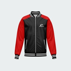 Chaqueta Bomber Deportiva de Satén con Logotipo Personalizado, Chaqueta Universitaria de Béisbol, Chaqueta Varsity Hip Hop de Satén para Hombre - Product Image 1