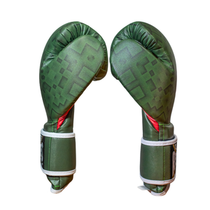Guantes de Boxeo Cleto Reyes de Cuero Verde con Cierre de Velcro en la Muñeca, Equipo de Entrenamiento Profesional para Adultos - Product Image 6