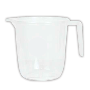 แก้วมักพลาสติกสำหรับใช้ในครัวเรือนที่มีความโปร่งใสและมี1L ความจุมาก - Product Image 4