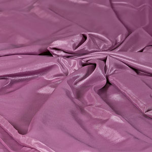 ADORN CREATION Tissu en velours métallique 100% polyester, poids moyen, teint uni, articles en stock pour robes de mariée et costumes pour femmes - Product Image 1
