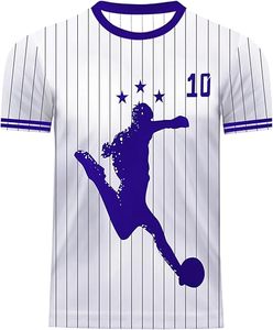 Conjunto de Uniforme de Fútbol Americano para Niños, Camiseta y Pantalones Cortos, Sublimado, para Equipos Deportivos, Transpirable - Product Image 4