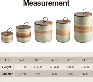 Great Quality In Responsible Price Elegant style galvanized storage <b>jar</b> for kitchen countertop <b>decorative</b> and storage solution - Product Image 6