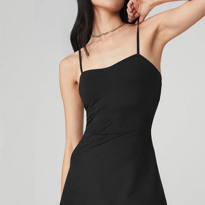 Quick Dry High Stretchy Tennis <b>Skirt</b> Women Sportswear Compression Tennis Clothing Fashion Yoga One Piece Tennis Dress Premium - Product Image 1