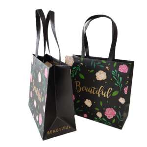 Bolsas de Papel Personalizadas con Logotipo Impreso al por Mayor para Boutique de Lujo, Bolsas de Papel para Ropa, Zapatos y Embalaje de Regalos - Product Image 5