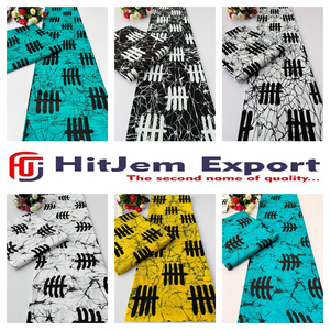 Tissu en Coton Imprimé Wax Africain Personnalisé de Tanzanie pour Robes – Textile de Mode Quotidienne – Fournisseur de Fabrication OEM - Product Image 2