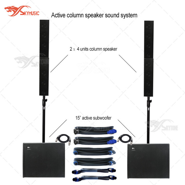 New Speaker Sound System Column Speaker for Home Theater Outdoor Equipment