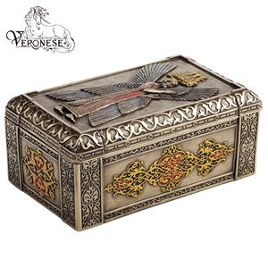 Caja de Recuerdos de Resina de Diseño VERONESE para Decoración del Hogar y Estilo Interior - Product Image 1