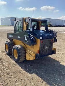 Cargadora retroexcavadora de ruedas John Deere 332G usada, cabina sellada, carga nominal de 45 toneladas, cargador frontal/mini cargador, modelo 2022, motor de 5 toneladas, rápida. - Product Image 4