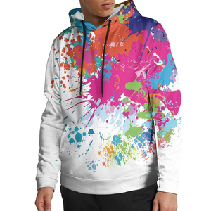 Soft Comfortable Casual Wear for Sport and Everyday Men's Sublimation <b>Hoodies</b> <b>Lightweight</b> Pullover <b>Hoodie</b> with Full Print Desig - Product Image 4