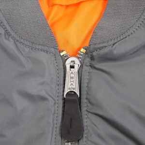 ACTIVE ENTERPRISES Classic Eco-Friendly Polyester/Cotton <b>Bomber</b> <b>Jacket</b> for <b>Men</b> Crew Neck Pullover with Other Lining <b>Summer</b> - Product Image 5