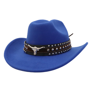 Chapeau de cowboy occidental tendance style export américain, respirant, écologique, en nylon, soie et coton, pour l'été, décontracté, doux et de haute qualité - Product Image 3
