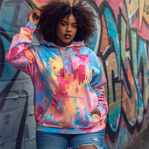 Sudadera con Capucha Unisex de Forro Polar de Poliéster/Nailon de 370 g, Impermeable, Transpirable, Ecológica, de Secado Rápido, Corte Regular, Cálida para Invierno - Product Image 5