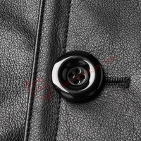 Trench-Coat Long en cuir pur décontracté pour homme, manteau Long à la mode en cuir doux