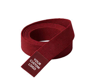 Cinturones de Kimono de Jiu Jitsu Brasileño Personalizados OEM para Hombres y Mujeres, Cinturones de Jiu Jitsu BJJ de Alta Calidad para Artes Marciales - Product Image 3