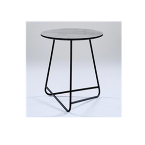 Mesas de Centro Modernas y Sencillas, Mesa de Té, Mesa de Café, Juego de Muebles de Metal para Sala de Estar, Redonda, Dorada - Product Image 6