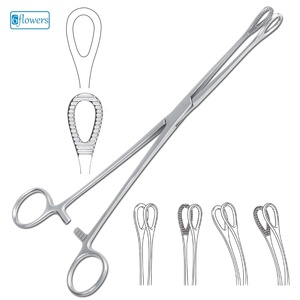 Pinces à éponges chirurgicales 6flowers Foerster Ballenger pour la chirurgie générale, certifiées CE, manuelles, en acier inoxydable - Product Image 1
