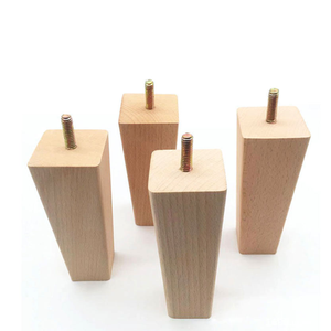 Minimalist Solid Wood Furniture <b>Legs</b> <b>for</b> <b>Sofa</b> Cabinet Dresser Ottoman Feet Replacement Wooden <b>Legs</b> Clean Modern Design - Product Image 1