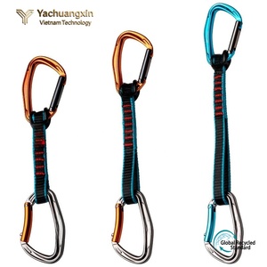 Cinturón Plano de Nailon de Colgado Rápido para Protección en Escalada en Roca, Montañismo y Escalada en Hielo, con Bloqueo Principal de Colgado Rápido - Product Image 3