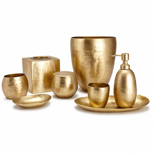 Stainless Steel <b>Bathroom</b> Accessories Set <b>Mirror</b> Polished <b>Chrome</b> Hotel Vanity Set Heavy Weight Sanitary Ware Hardware Supplier - Product Image 3