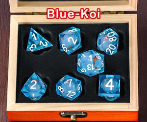 Jeu de dés en résine de qualité optique, dés polyédriques en résine haute clarté pour jeux de table professionnels DND, fourniture en gros d'accessoires de jeu - Product Image 2