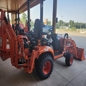 Compact Tractor With Backhoe Loader and Mini Tractor Kubota BX23S With Quick Attach Loader & Pin on Bucket Ready for Export - Product Image 3