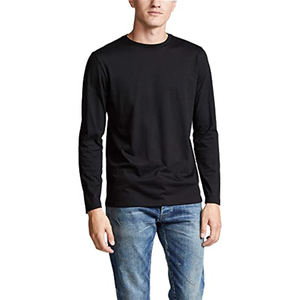 T-shirt de sport à manches longues pour homme, respirant, extensible, col rond, pour l'entraînement, la gym, ou le quotidien - Product Image 2