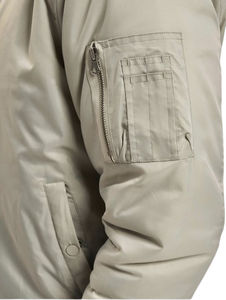 Chaqueta Bomber para Hombre, Cortavientos, Cálida, Gruesa, Estándar, Auténtica, de Invierno, Talla Grande, Estilo Béisbol, con Exterior de Poliéster - Product Image 6